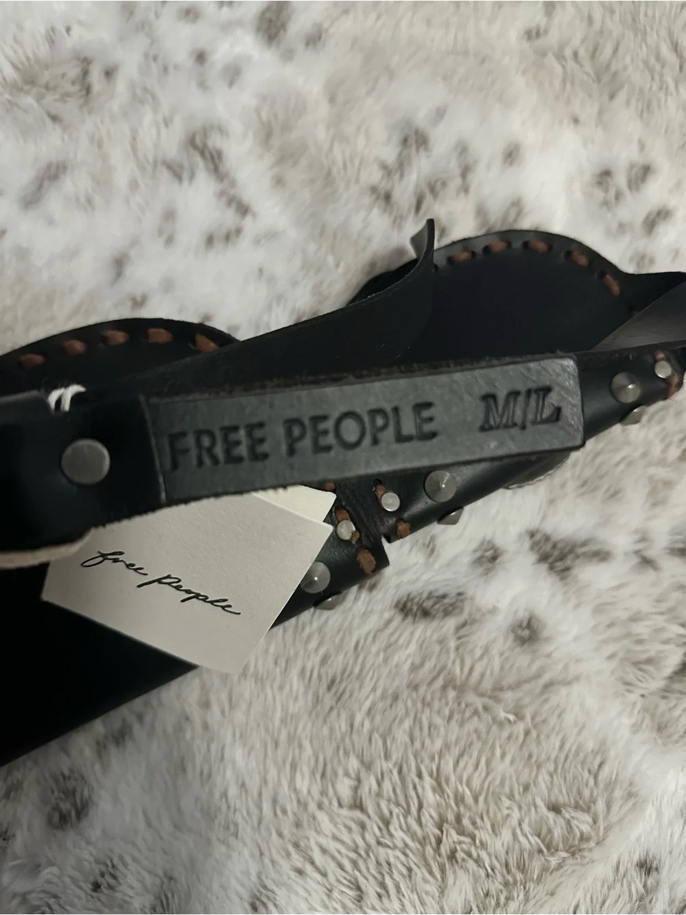 Free People Lucky Stars Pocket Belt NWT